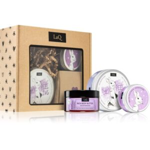 LaQ Bunny Forget-Me-Not set cadou corp si fata-ro