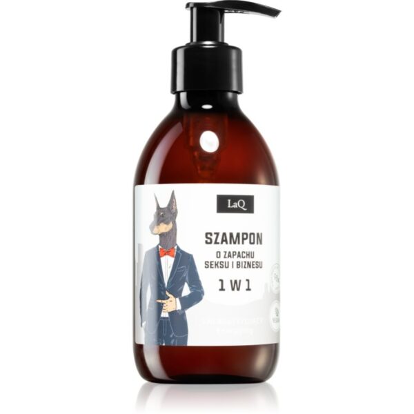 LaQ Doberman sampon pentru curatare cu efect de hidratare 300 ml-ro
