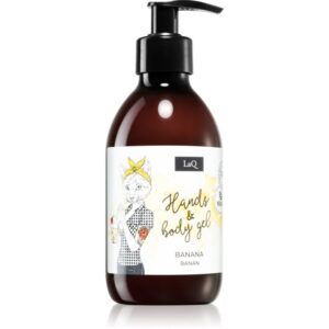 LaQ Fruit Line Banana gel de duș intens hidratant pentru maini si corp 300 ml-ro
