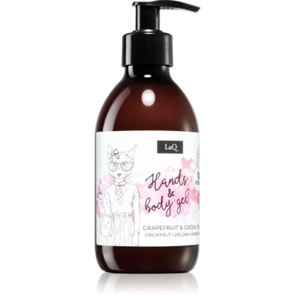 LaQ Fruit Line Grapefruit & Green Tea gel de dus revigorant pentru maini si corp 300 ml-ro