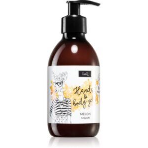 LaQ Fruit Line Melon gel de dus revigorant pentru maini si corp 300 ml-ro