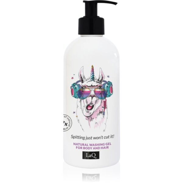 LaQ Music Purifies Lama gel de dus si sampon 2in1 300 ml-ro