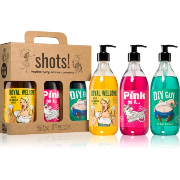 LaQ Shots! Six Pack set cadou-Țena