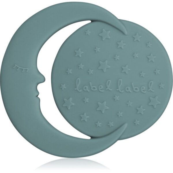 Label Label Teether Moon jucărie pentru dentiție Grey 1 buc-ro