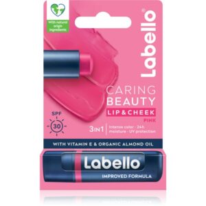 Labello Caring Beauty balsam de buze colorat culoare Pink 4