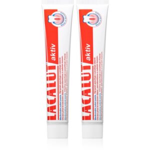 Lacalut Aktiv pastă de dinți impotriva paradontozei 2x75 ml-ro