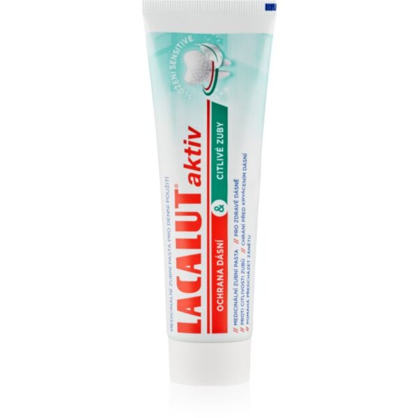 Lacalut Aktiv pastă de dinți pentru a proteja dintii si gingiile 75 ml-ro