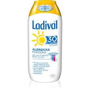 Ladival Allergic Skin Lotiune protectie gel crema impotriva alergie la soare SPF 30 200 ml-Țena