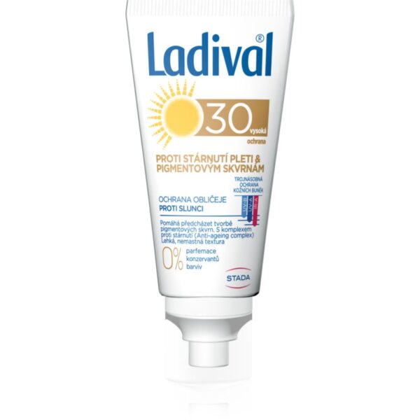 Ladival Anti-aging & Dark Spots crema de soare pentru fata SPF 30 50 ml-ro