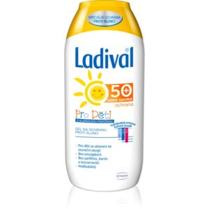 Ladival Kids Lotiune protectie gel crema impotriva alergie la soare SPF 50+ 200 ml-Țena
