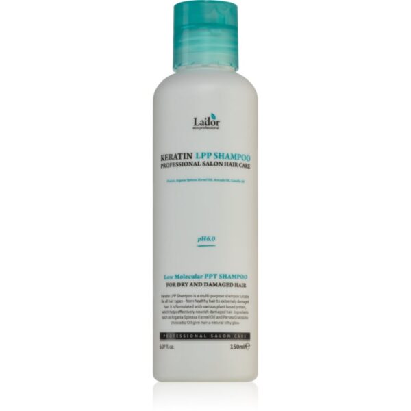 La'dor Keratin LPP sampon regenerator pe baza de keratina pentru hranire si stralucire 150 ml-ro
