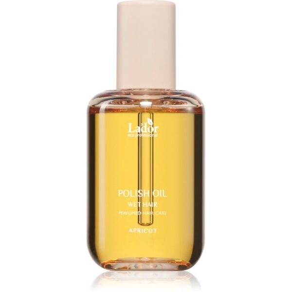 La'dor Polish Oil Wet Hair Apricot ulei hrănitor pentru efect de păr umed 80 ml-Țena