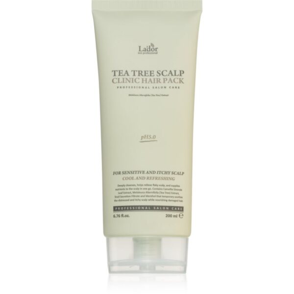 La'dor Tea Tree Scalp Clinic Hair Pack ingrijirea scalpului cu efect calmant 200 ml-ro