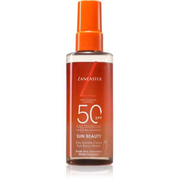 Lancaster Sun Beauty Body Water spray protector plaja SPF 50 100 ml-ro