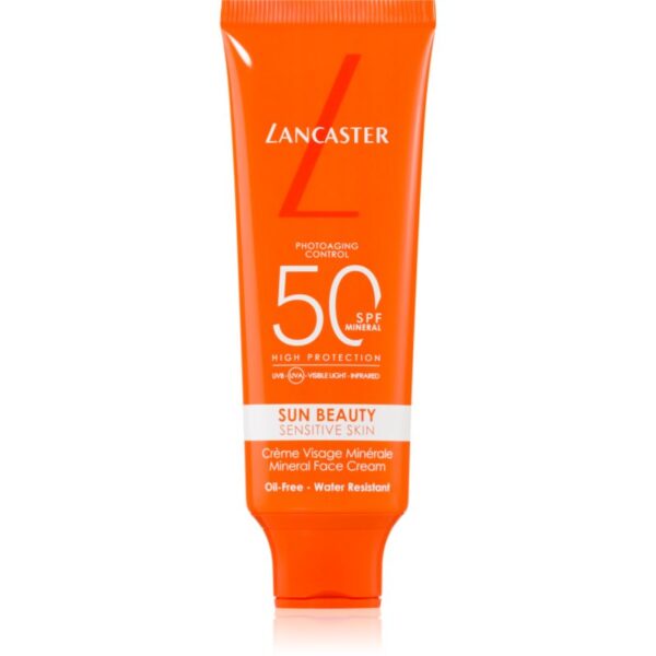 Lancaster Sun Beauty Mineral Face Cream cremă pentru plaja faciale SPF 50 50 ml-ro