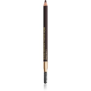 Lancôme Brôw Shaping Powdery Pencil creion pentru sprancene cu pensula culoare 08 Dark Brown 1.19 g-ro