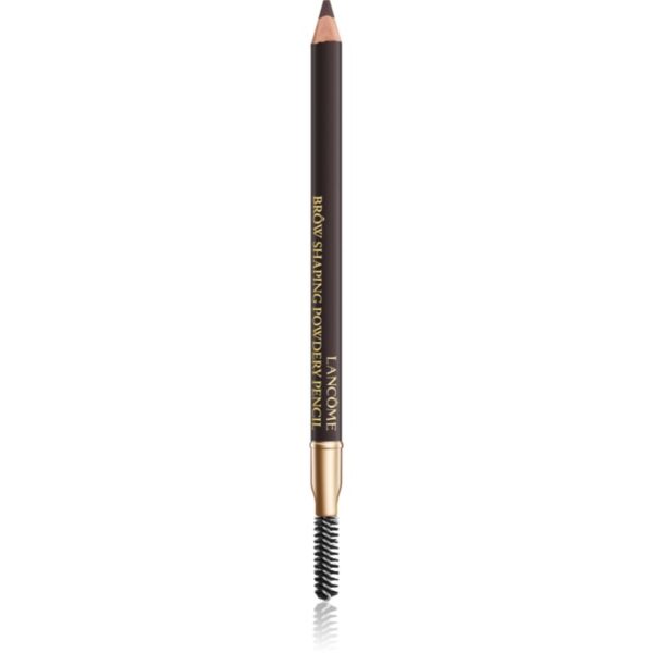 Lancôme Brôw Shaping Powdery Pencil creion pentru sprancene cu pensula culoare 08 Dark Brown 1.19 g-ro