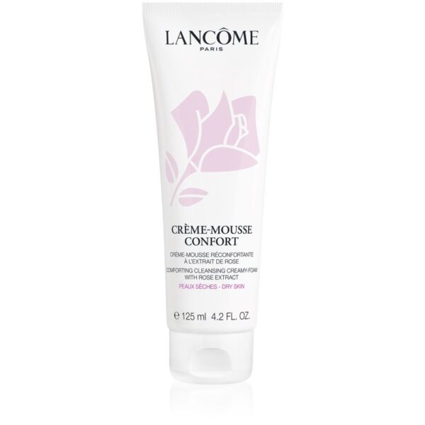 Lancôme Crème-Mousse Confort spuma de curatare revigoranta pentru tenul uscat 125 ml-ro