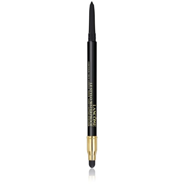 Lancôme Le Stylo Waterproof creion de ochi rezistent la apa cu pigment ridicat culoare 02 Noir Intense 0.4 g-Țena