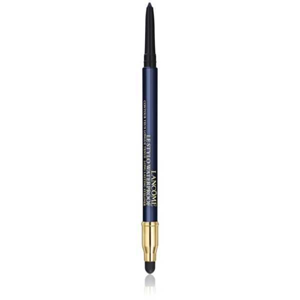 Lancôme Le Stylo Waterproof creion de ochi rezistent la apa cu pigment ridicat culoare 07 Minuit Illusion 0.4 g-Țena