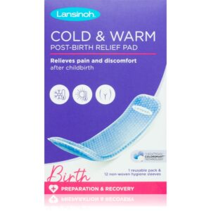 Lansinoh Cold & Warm Post-birth Relief Pad absorbant postpartum reutilizabil 1 buc-Țena