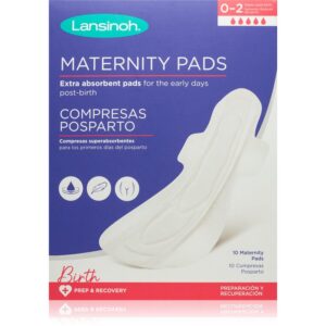 Lansinoh Maternity Pads 0-2 weeks absorbante postnatale 10 buc-ro