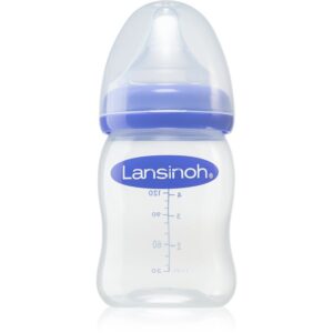 Lansinoh NaturalWave biberon pentru sugari Slow 160 ml-Țena