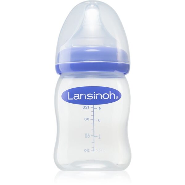 Lansinoh NaturalWave biberon pentru sugari Slow 160 ml-Țena