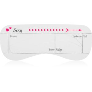 Lash Brow Eyebrow Stencil șabloane pentru sprâncene 10 buc-ro