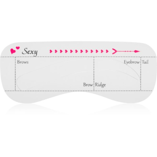 Lash Brow Eyebrow Stencil șabloane pentru sprâncene 10 buc-ro
