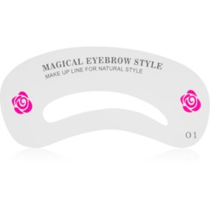 Lash Brow Eyebrow Stencil șabloane pentru sprâncene 24 buc-Țena