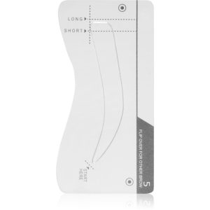 Lash Brow Eyebrow Stencil șabloane pentru sprâncene 5 buc-Țena
