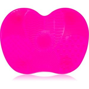 Lash Brow Silicone Make-up Brush Wash Matte Pink suport pentru curățarea pensulelor mărime S 1 buc-Țena