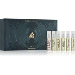 Lattafa Discovery Set Vol. 1 set unisex 6x4 ml-Țena