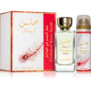 Lattafa Mahasin Crystal set cadou pentru femei-Țena