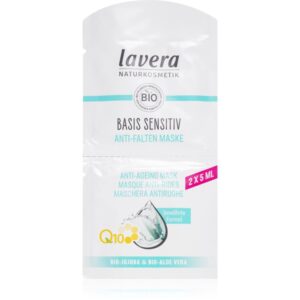 Lavera Basis Sensitiv Q10 Masca pentru ten anti riduri cu coenzima Q10 2x5 ml-Țena