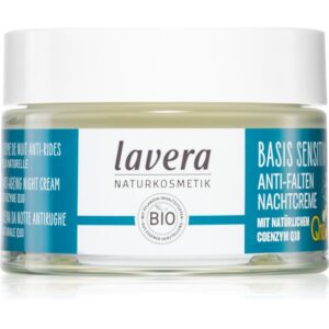 Lavera Basis Sensitiv Q10 crema de noapte pentru fata cu coenzima Q10 50 ml-Țena