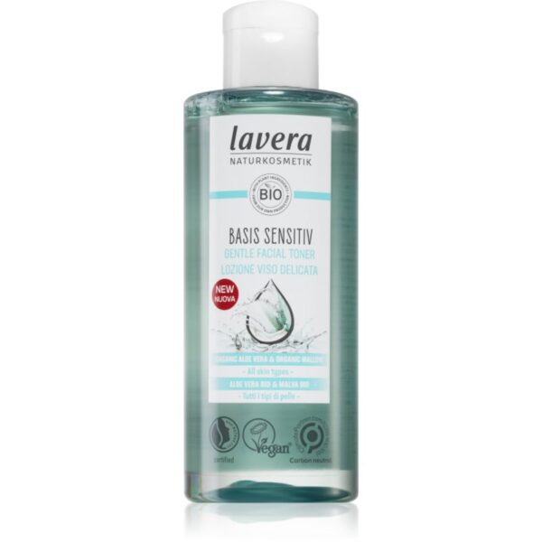 Lavera Basis Sensitiv apa tonica fina faciala cu efect de hidratare 200 ml-Țena