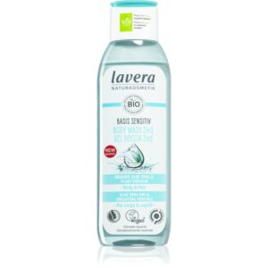 Lavera Basis Sensitiv gel de dus pentru corp si par 2 in 1 250 ml-Țena