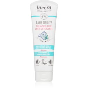 Lavera Basis Sensitiv lapte de curatare pentru piele uscata 125 ml-Țena