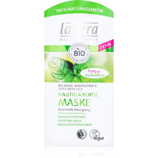 Lavera Bio Mint masca pentru curatare profunda 2x5 ml-ro
