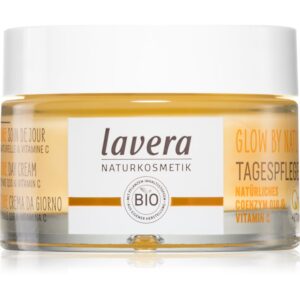 Lavera Glow by Nature crema de zi cu efect revigorant cu vitamina C 50 ml-Țena