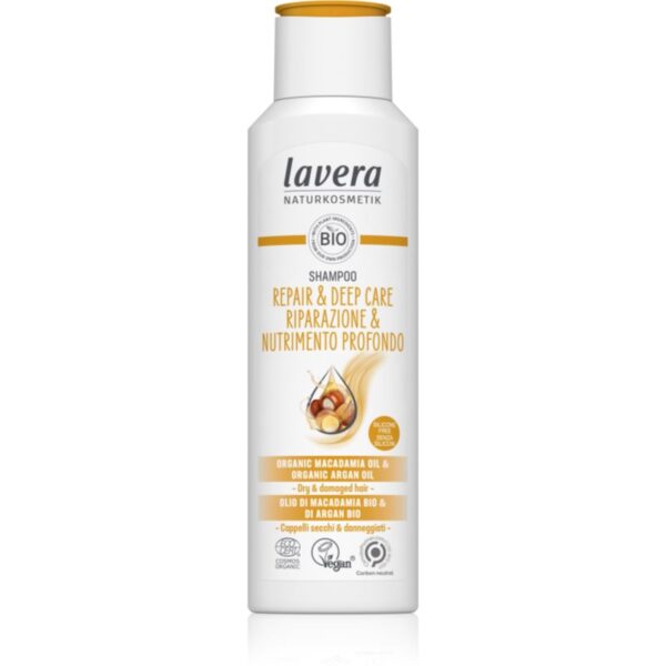 Lavera Repair & Care Sampon de restaurare in profunzime pentru păr uscat și deteriorat 250 ml-Țena