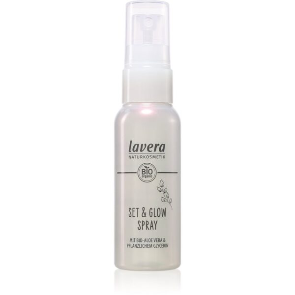 Lavera Set & Glow Spray spray pentru fixare pentru o piele mai luminoasa 50 ml-ro