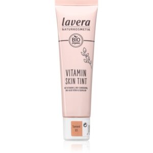 Lavera Vitamin Skin Tint crema pe baza de vitamine faciale culoare 03 Tanned 30 ml-Țena