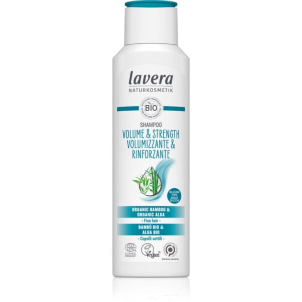Lavera Volume & Strength șampon cu efect de volum pentru părul fin 250 ml-Țena