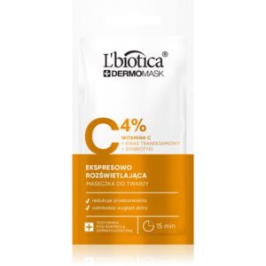 L’biotica DermoMask C 4% masca pentru albirea tenului 8 ml-ro