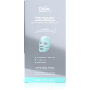 L’biotica Estetic Clinic Acid Treatment mască intensă cu hidrogel cu efect de netezire 1 buc-ro