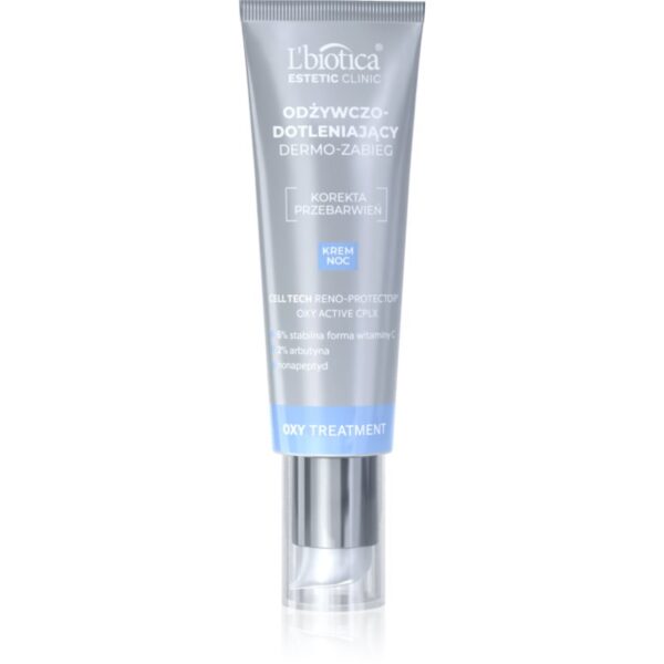 L’biotica Estetic Clinic Oxy Treatment tratament de noapte cu efect de restaurare și de oxigenare pentru o piele mai luminoasa 35 ml-ro