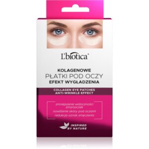 L’biotica Masks Masca de colagen pentru ochi cu efect antirid 6 buc-ro